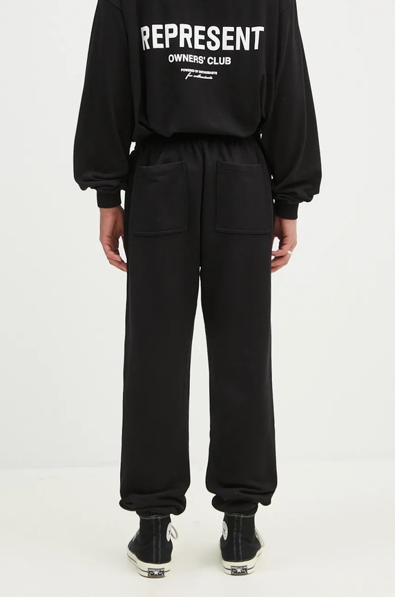 Clothing Represent cotton joggers Represent Owners Club Sweatpant OCM41116.001 black