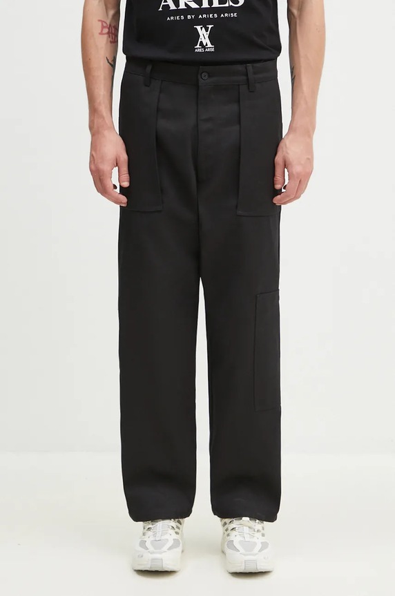 A-COLD-WALL* pantaloni in cotone Console cotone nero ACWMB302