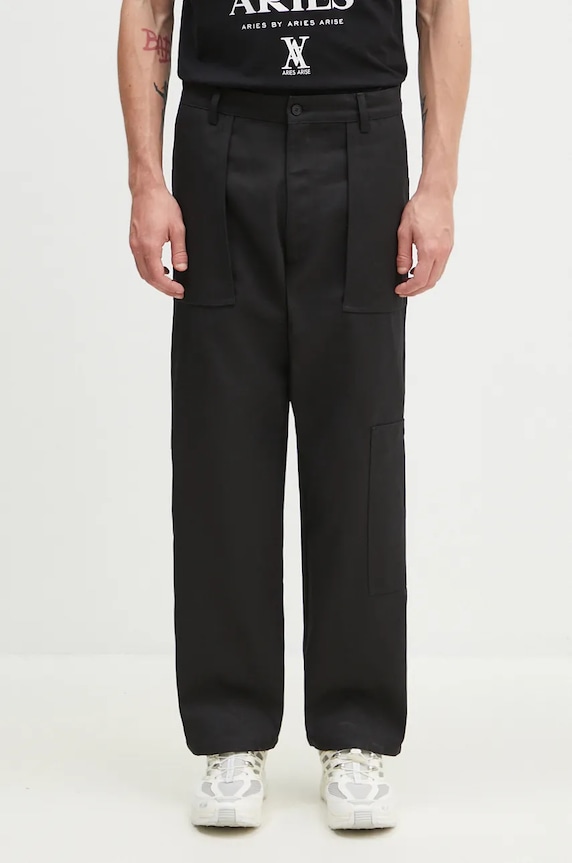 A-COLD-WALL* pantaloni in cotone Console cotone nero ACWMB302