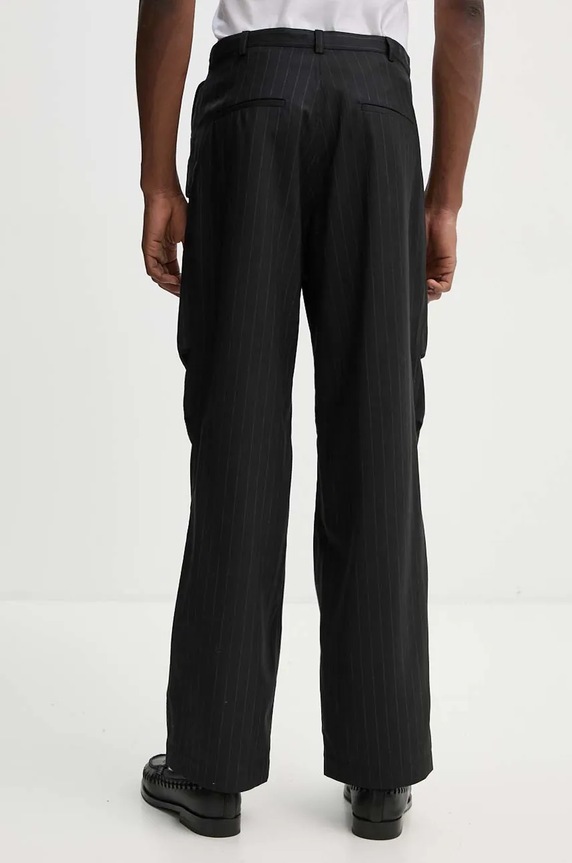 Odjeća Vunene hlače BLUEMARBLE PA59.WO22B24 crna