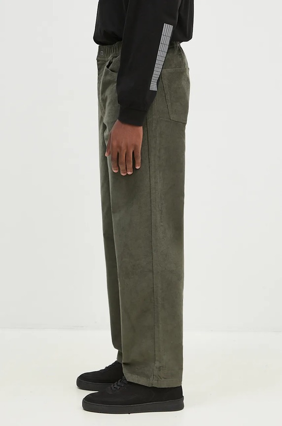 Norse Projects corduroy trousers Ragnar Relaxed Solotex Corduroy Pant N25.0410.8098 green AW24