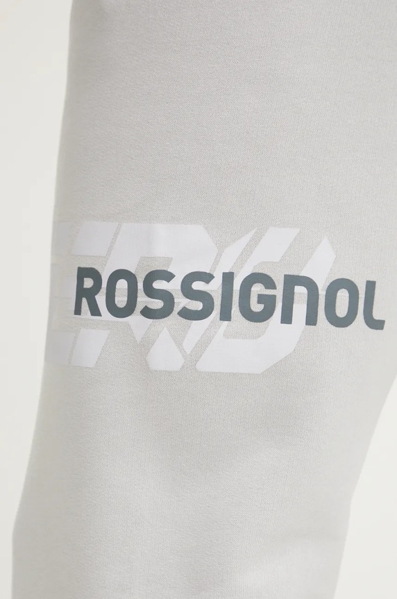 Rossignol spodnie dresowe bawełniane HERO szary RLNMP09