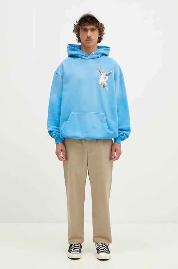 A Bathing Ape trousers One Point Relaxed Fit Chino 1K80152011 beige