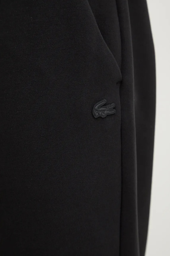 Tepláky Lacoste černá XH1776