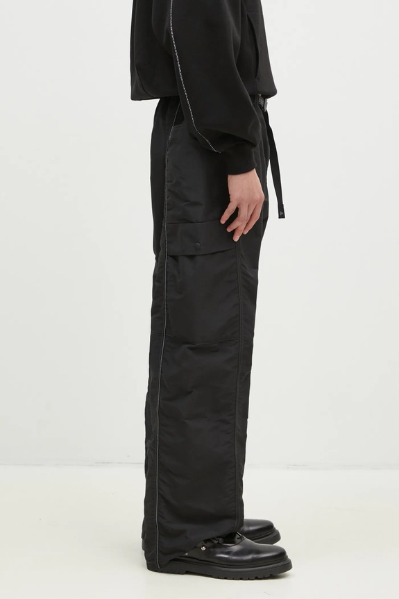Gramicci pantaloni Patchwork Wind Short negru GUP4.F3003.M