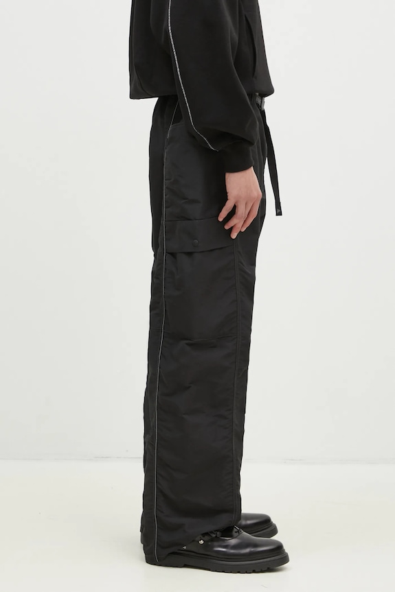 Gramicci pantaloni Patchwork Wind Short negru GUP4.F3003.M