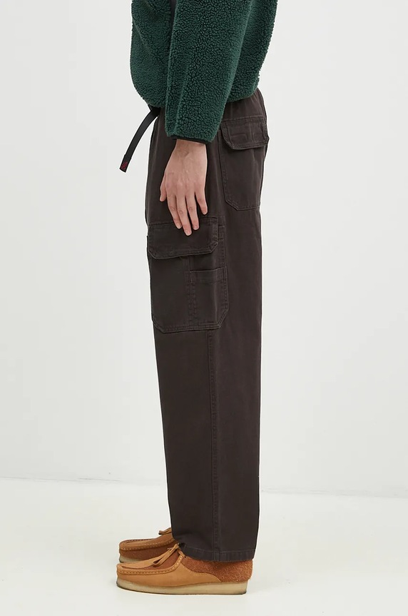 Gramicci cotton trousers Summit Cargo Pant G4FM.P008 brown AW24