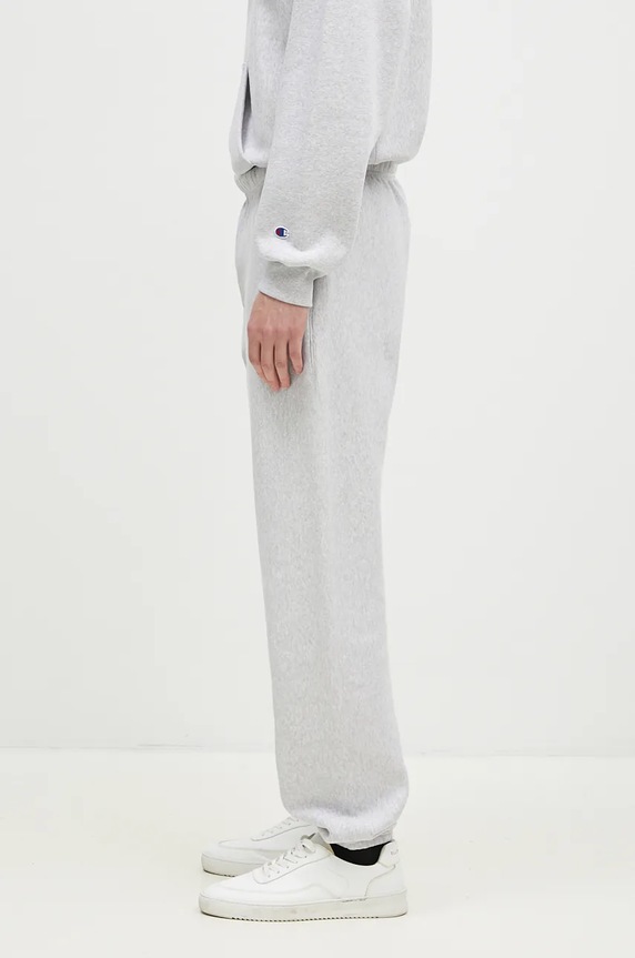 Champion pantaloni della tuta Elastic Cuff Pants 220709. grigio AW24