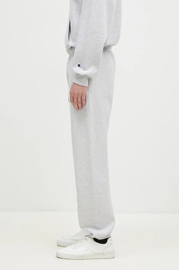Champion pantaloni della tuta Elastic Cuff Pants 220709. grigio AW24