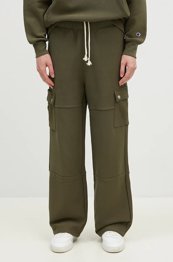 Спортивные штаны Champion Cargo Pants трикотаж зелёный 220710