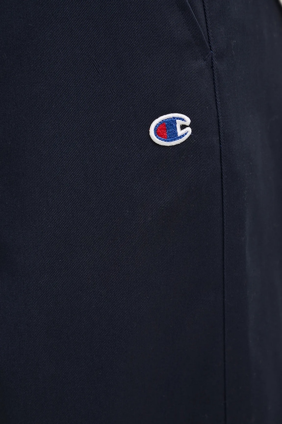 Champion pantaloni Straight Hem Pants blu navy 220715