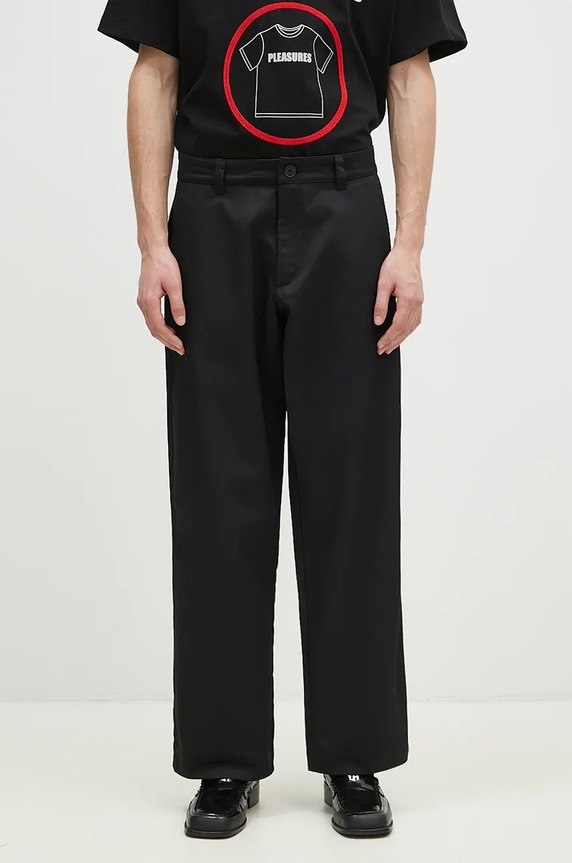 Παντελόνι Champion Straight Hem Pants ίσιο μαύρο 220715