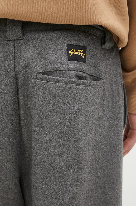 Stan Ray wool trousers gray AW2403184