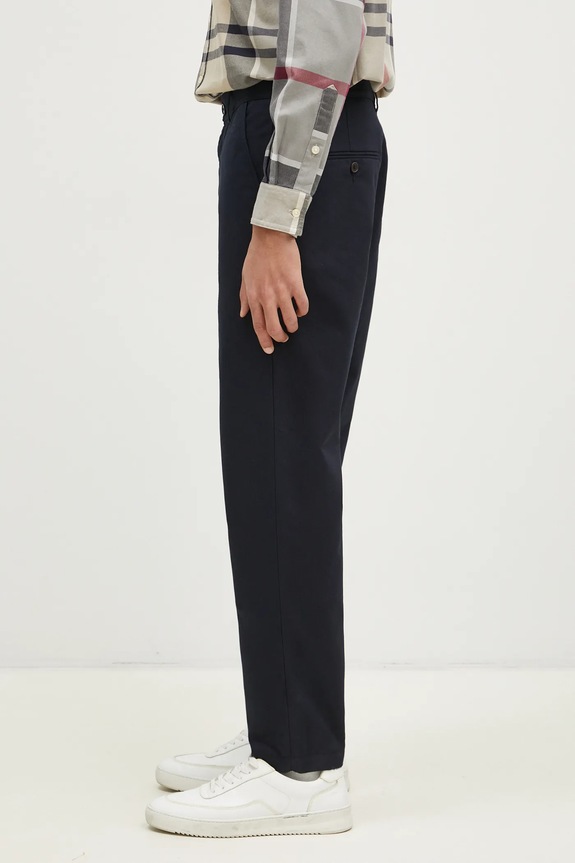 Universal Works spodnie 31152.NAVY granatowy AW24