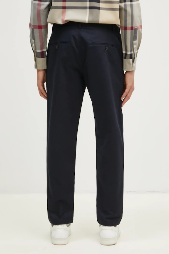 Odzież Universal Works spodnie 31152.NAVY granatowy