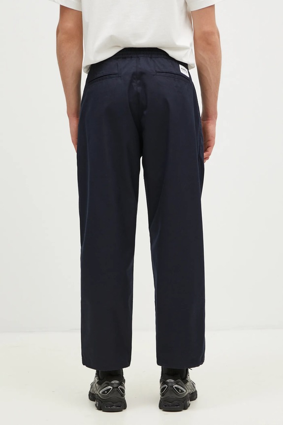 Odjeća Hlače NEIGHBORHOOD Baggysilhouette Easy Pants 242AQNH.PTM01 mornarsko plava