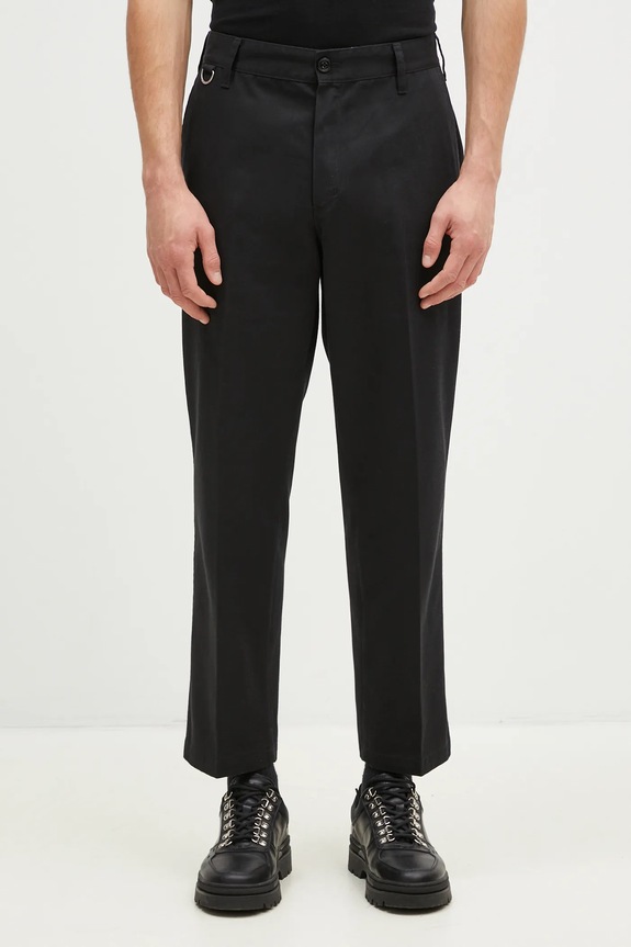 NEIGHBORHOOD pantaloni NEIGHBORHOOD X Dickies . Slim Pants dritto nero 242VFDKN.PTM02