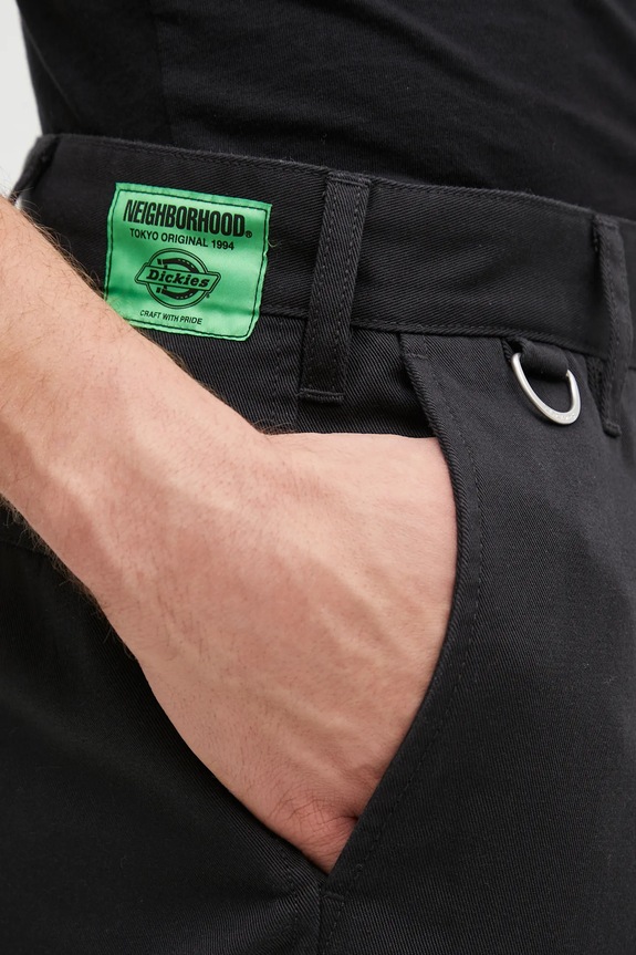 NEIGHBORHOOD pantaloni NEIGHBORHOOD X Dickies . Slim Pants nero 242VFDKN.PTM02