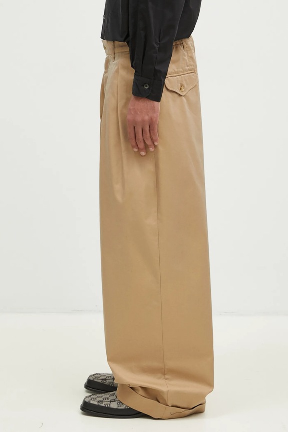 Engineered Garments trousers Oxford Pant 24F1F031.ZT146 beige AW24