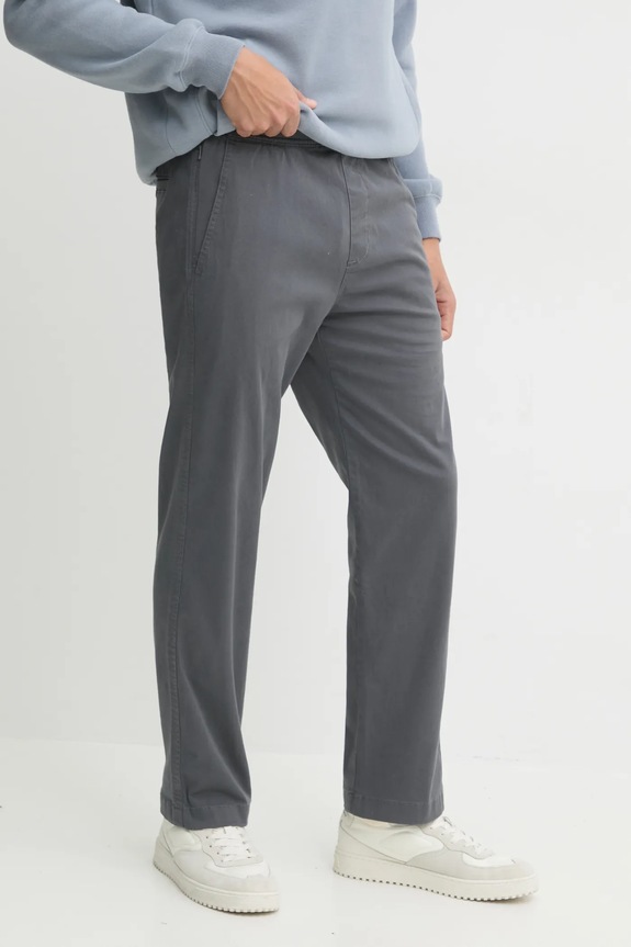 Hollister Co. spodnie z elastanem szary KI330.4140.110
