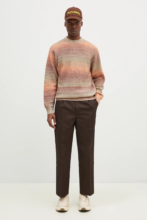 Kalhoty Wacko Maria Dickies 24FW.WMP.DC01 hnědá