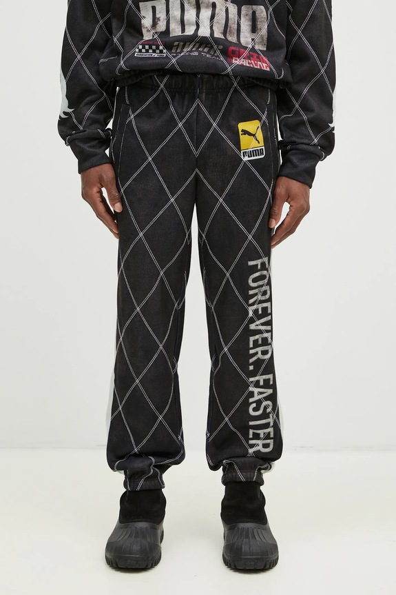 Odjeća Donji dio trenirke Puma Puma x A$AP ROCKY Distressed Sweat Pant 631124 crna