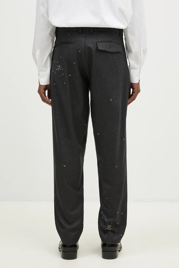 Clothing Undercover wool trousers UC2D4508 gray