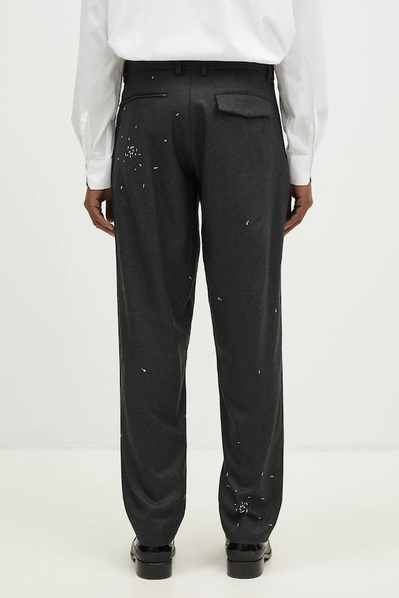 Clothing Undercover wool trousers UC2D4508 gray