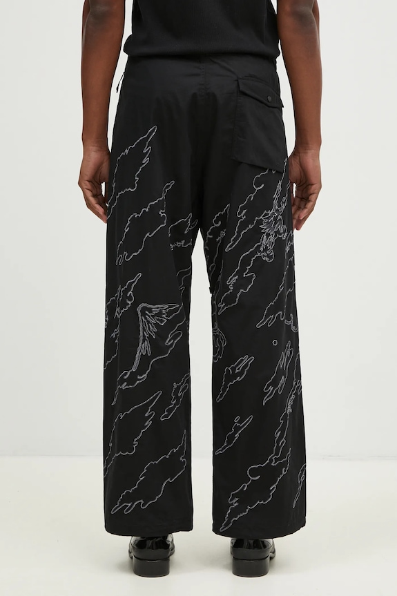 Odzież Maharishi spodnie bawełniane Dpm: Sparse Bonsai Snopants 5340.BLACK czarny