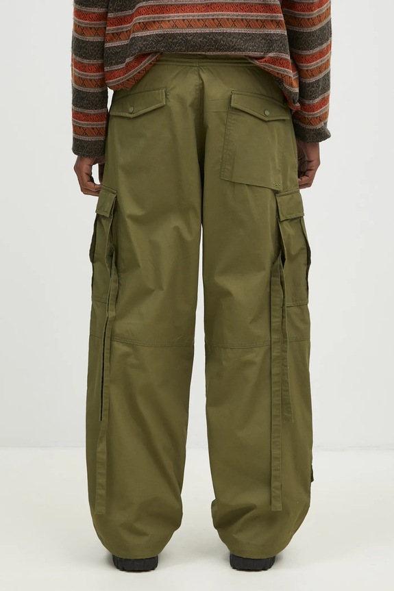 Clothing Maharishi cotton trousers Original Cargo Snopants Loose 5300.OLIVE green