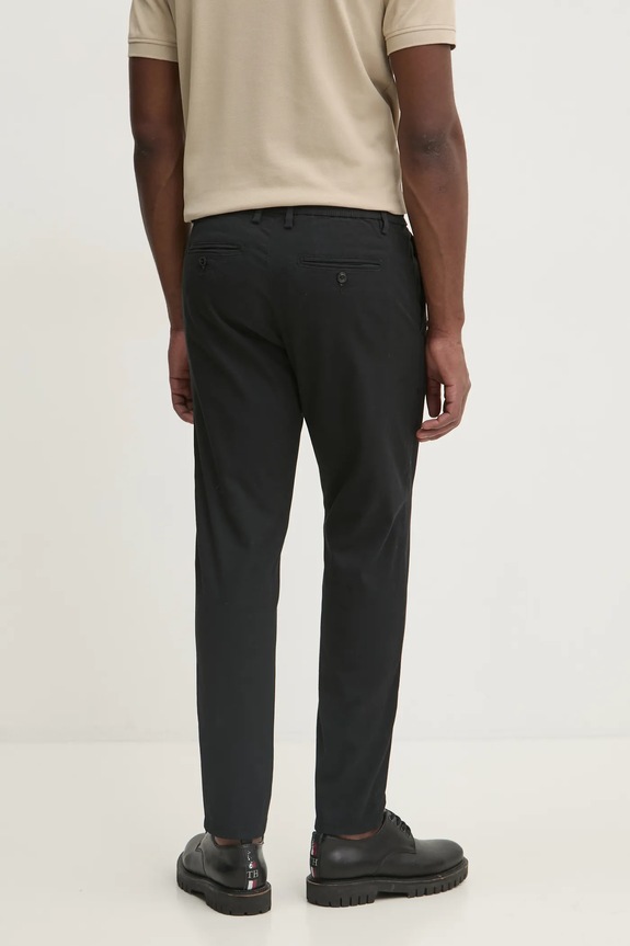 Odzież Lindbergh spodnie 30.003127.BLACK czarny