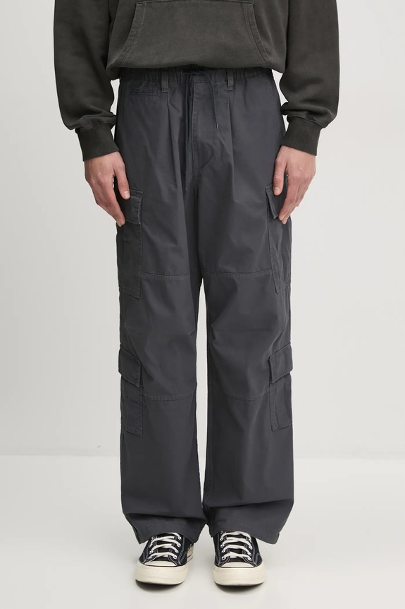 thisisneverthat pantaloni in cotone BDU Pant cotone grigio TN243WPARP02