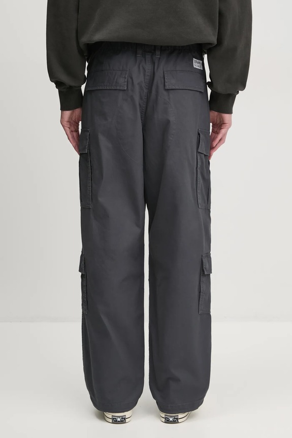 Abbigliamento thisisneverthat pantaloni in cotone BDU Pant TN243WPARP02 grigio