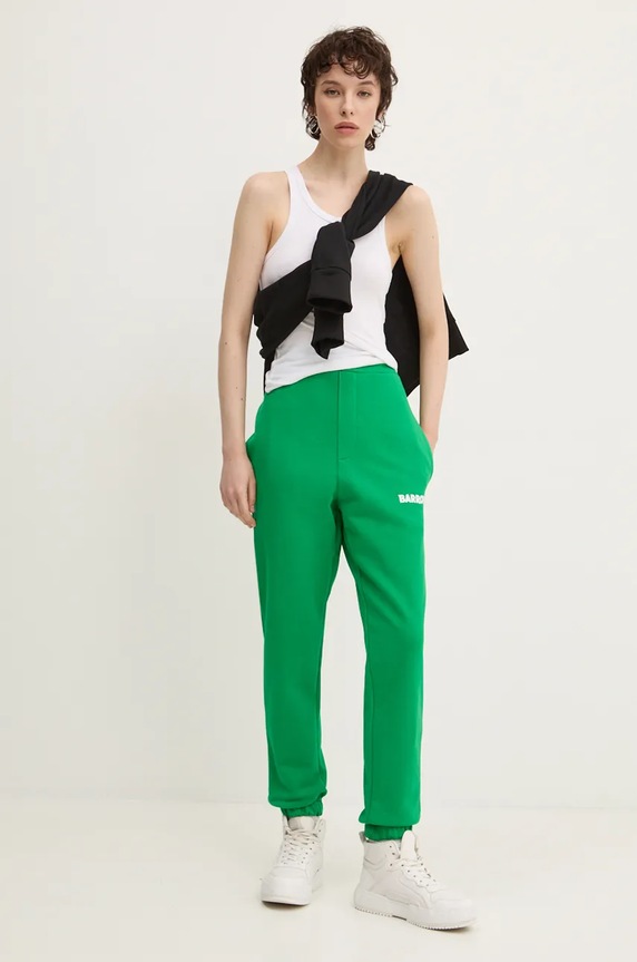 Barrow pantaloni de trening F4BWUAFP135 verde AW24