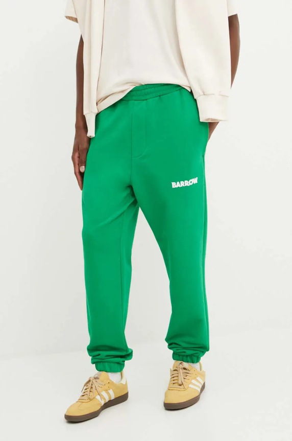 Îmbrăcăminte Barrow pantaloni de trening F4BWUAFP135 verde
