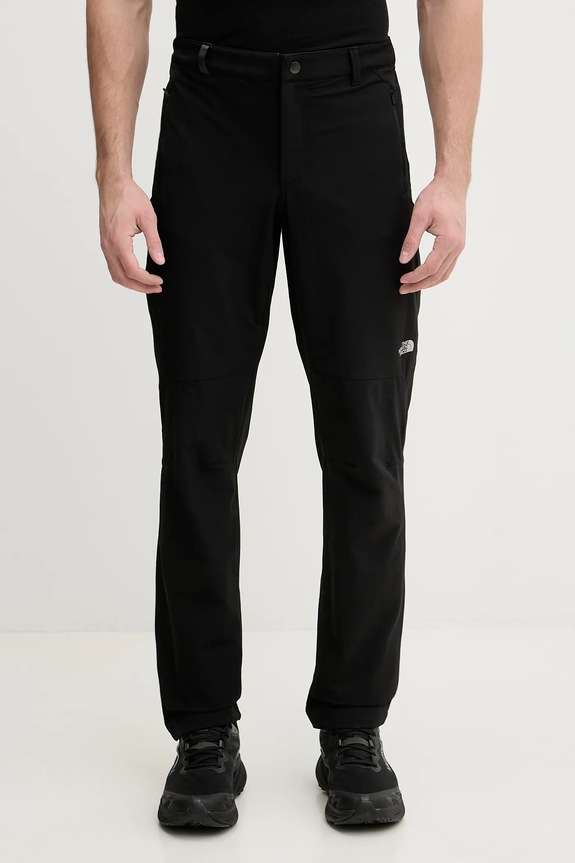 The North Face pantaloni Quest Softshell Pant bassa nero NF0A4M774H01