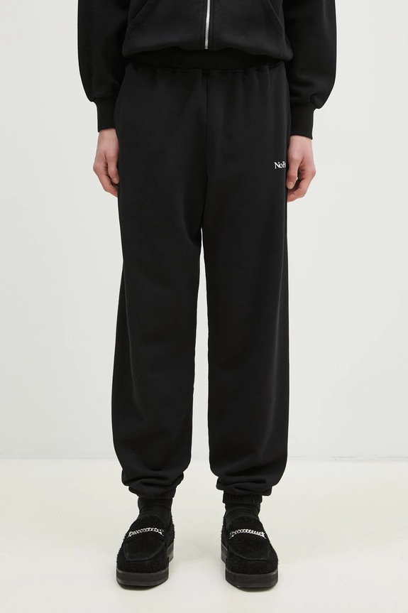 Bavlněné tepláky No Problemo Mini Problemo Sweatpant bavlna černá NP30009.02