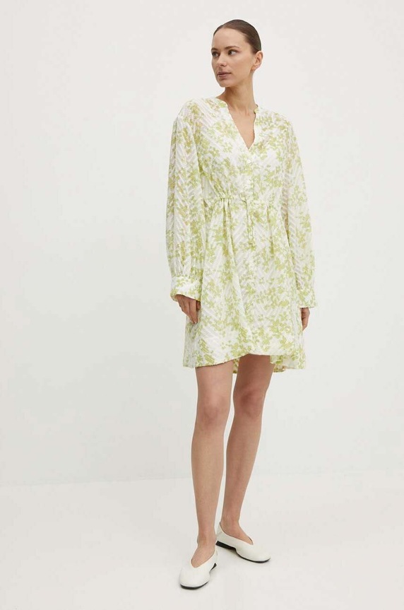 Φόρεμα Samsoe Samsoe SAAMELIE F24200170 πράσινο AW24