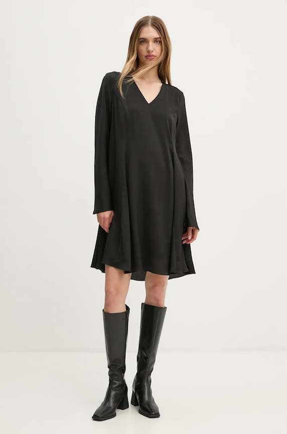 Платье Bruuns Bazaar AcaciaBBFrais dress BBW4034 чёрный AW24