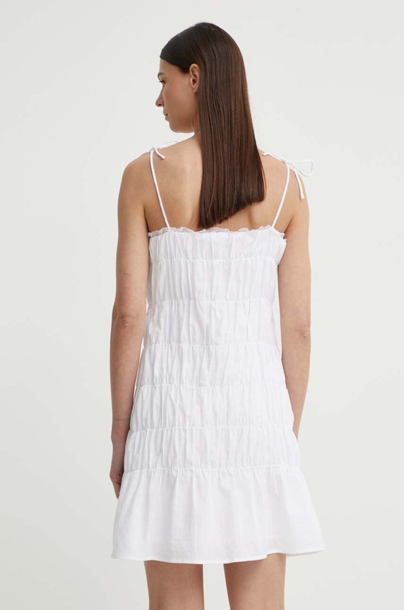 Ρούχα Βαμβακερό φόρεμα Résumé BernadetteRS Short Dress 121691175 λευκό