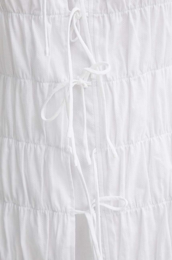 Βαμβακερό φόρεμα Résumé BernadetteRS Short Dress 121691175 λευκό