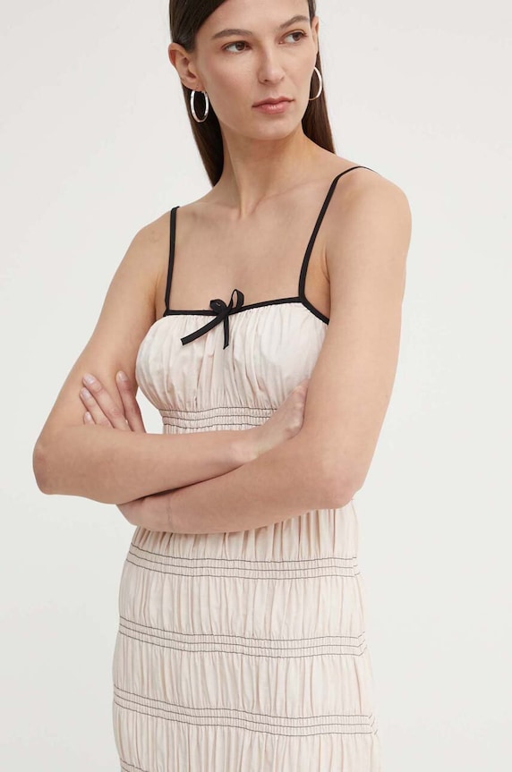 Résumé pamut ruha BeauRS Dress bézs 121871176