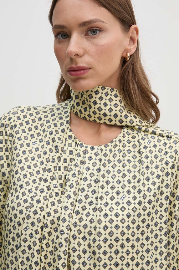 Šaty Tommy Hilfiger žlutá WW0WW42318