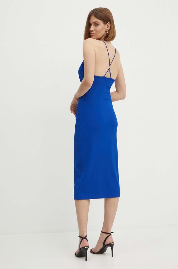 Odzież Calvin Klein Jeans sukienka J20J223514 niebieski