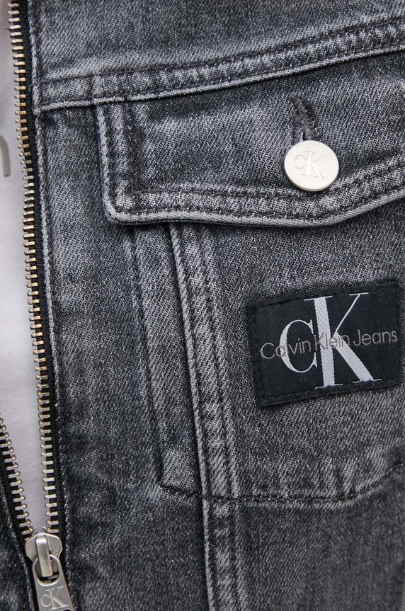 Φόρεμα τζιν Calvin Klein Jeans J20J223667 γκρί