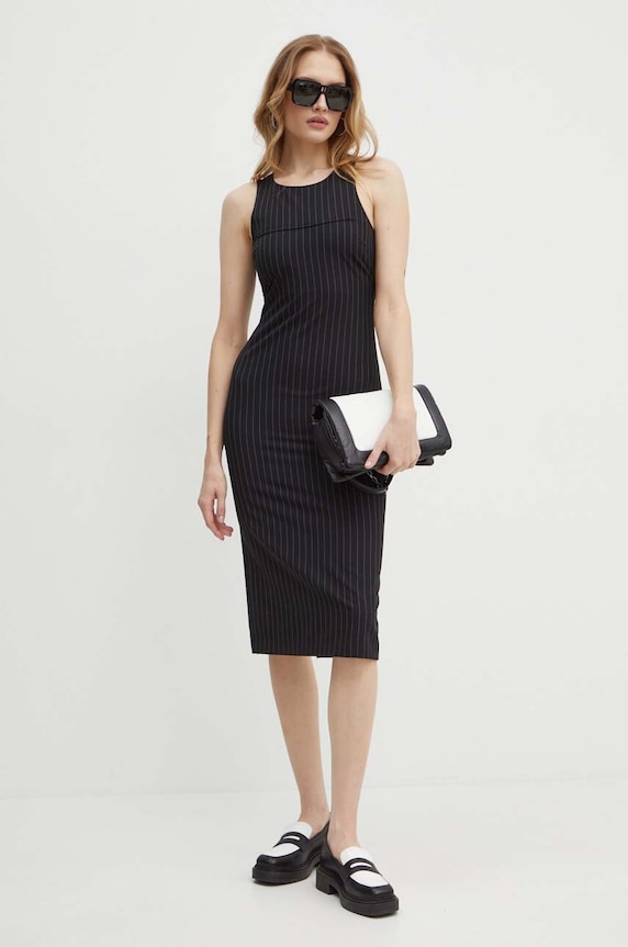 Šaty Patrizia Pepe 8A1343.A457 čierna AW24
