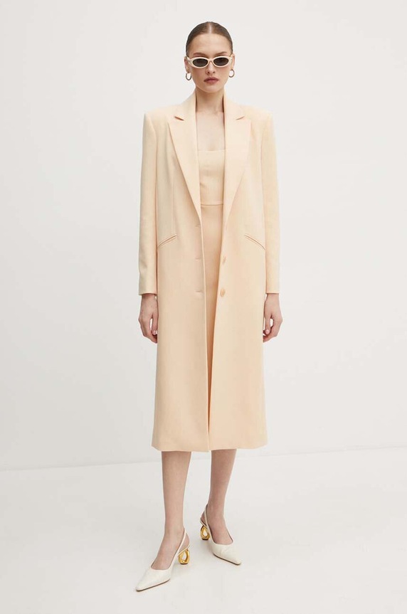 Patrizia Pepe sukienka 8A1401.A110 beżowy AW24