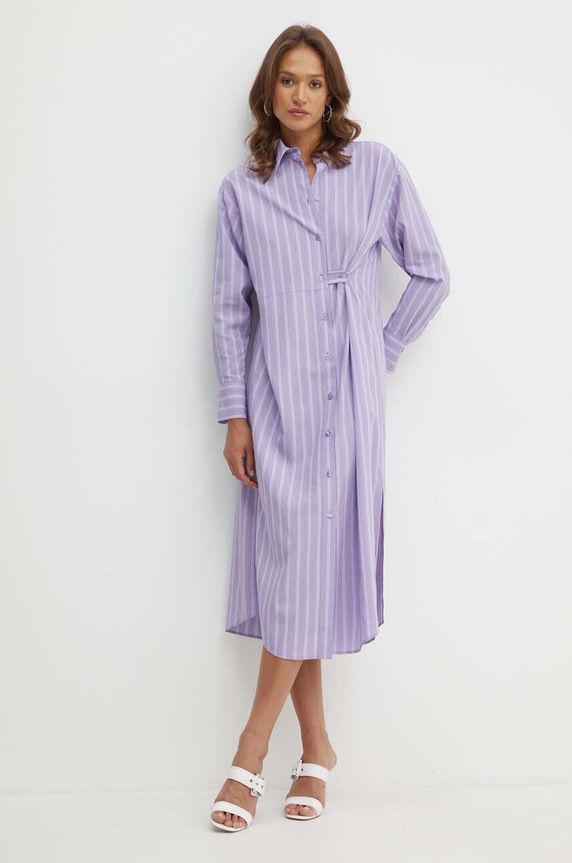 BOSS rochie 50521214 violet AW24