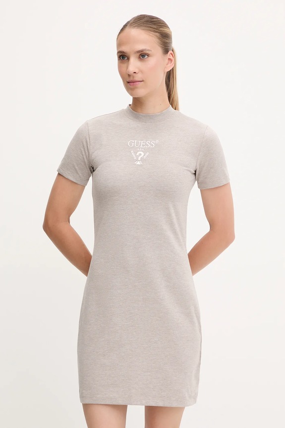 Šaty Guess COLETTE mini béžová V4YK02.KCDH1