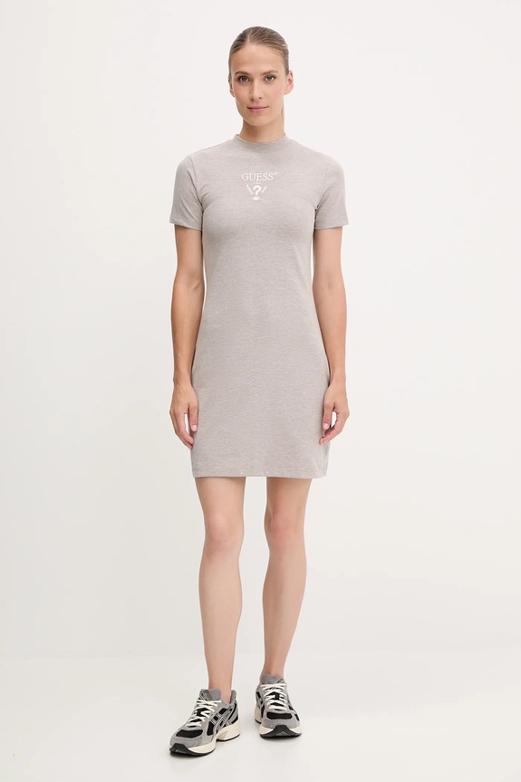 Šaty Guess COLETTE V4YK02.KCDH1 béžová SS26